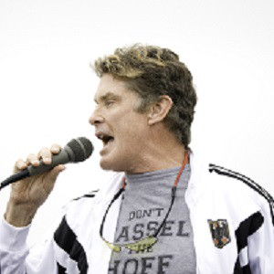 Singer David Hasselhoff